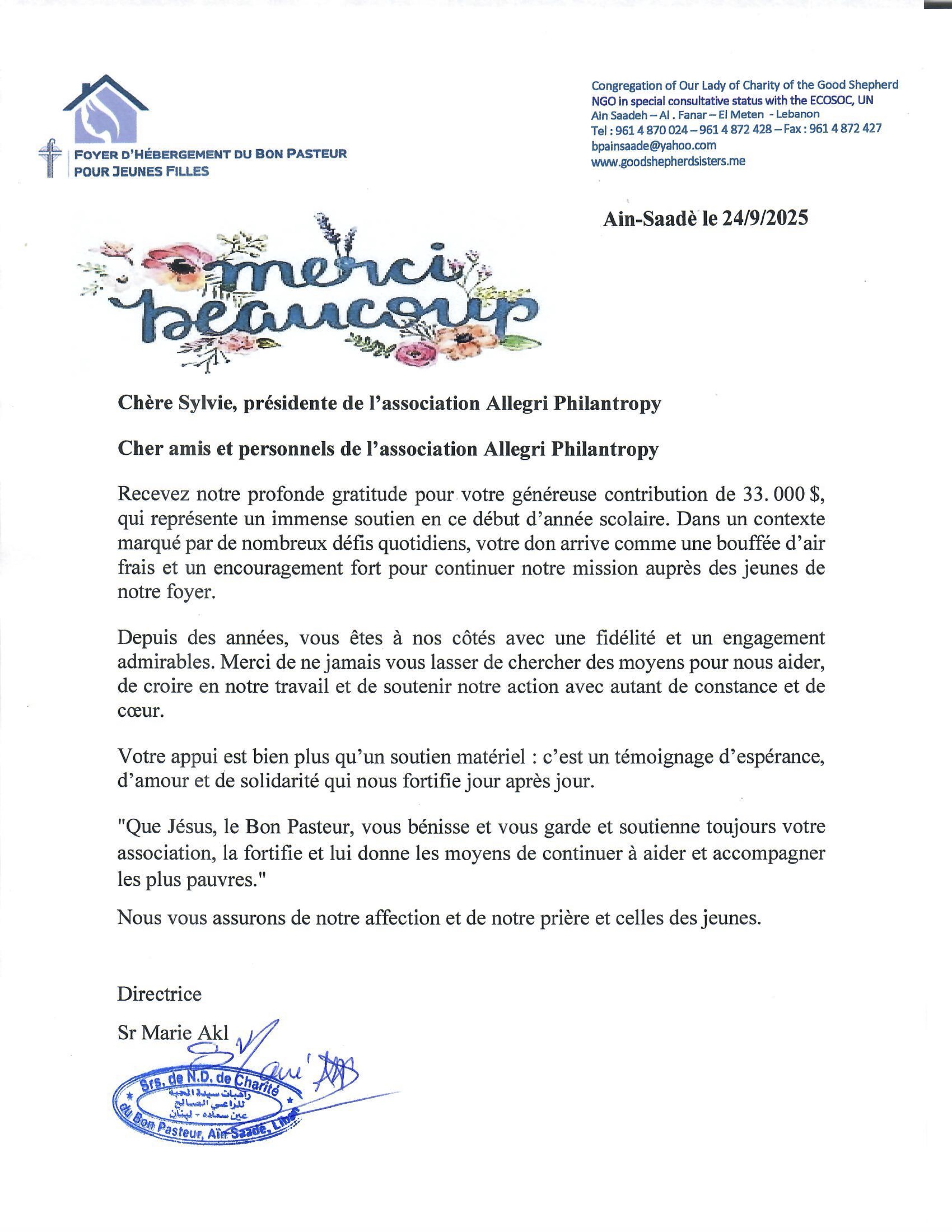 Merci Sylvie